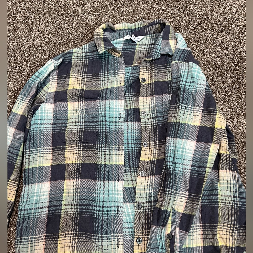 Boyfriend fit flannel